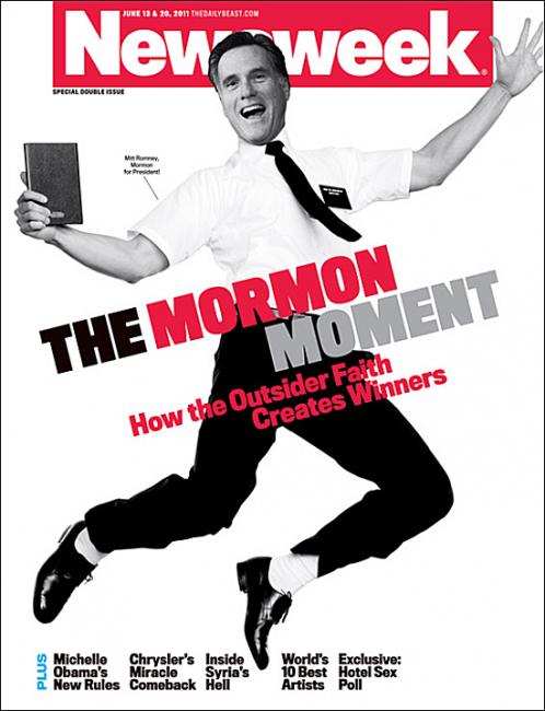 newsweek mitt romney. Mitt Romney#39;s face on it.